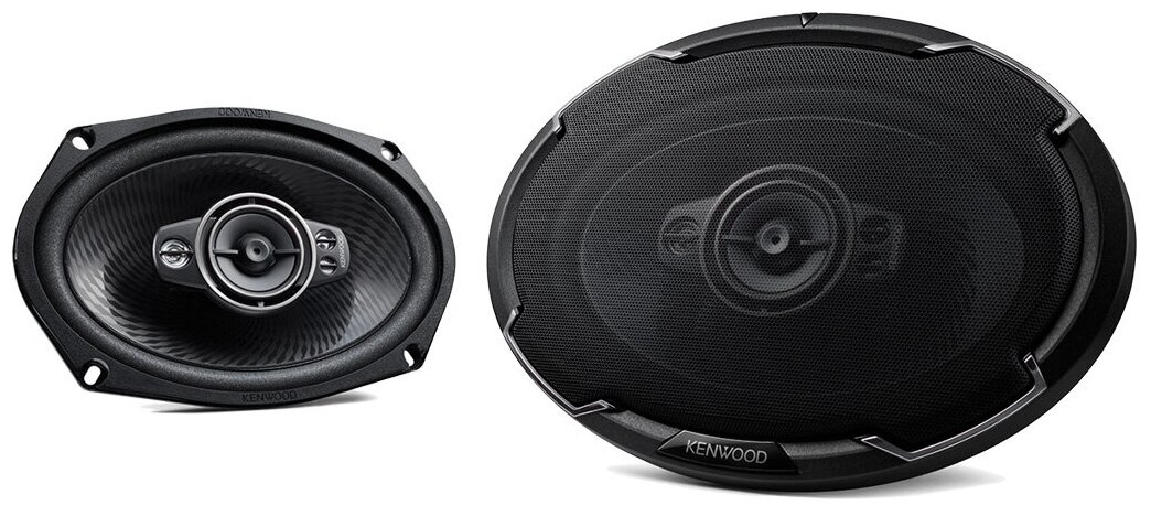 Колонки автомобильные Kenwood KFC-PS6996 650Вт 88дБ 4Ом 15x23см (6x9дюйм) (ком:2кол.) коаксиальные пятиполосные
