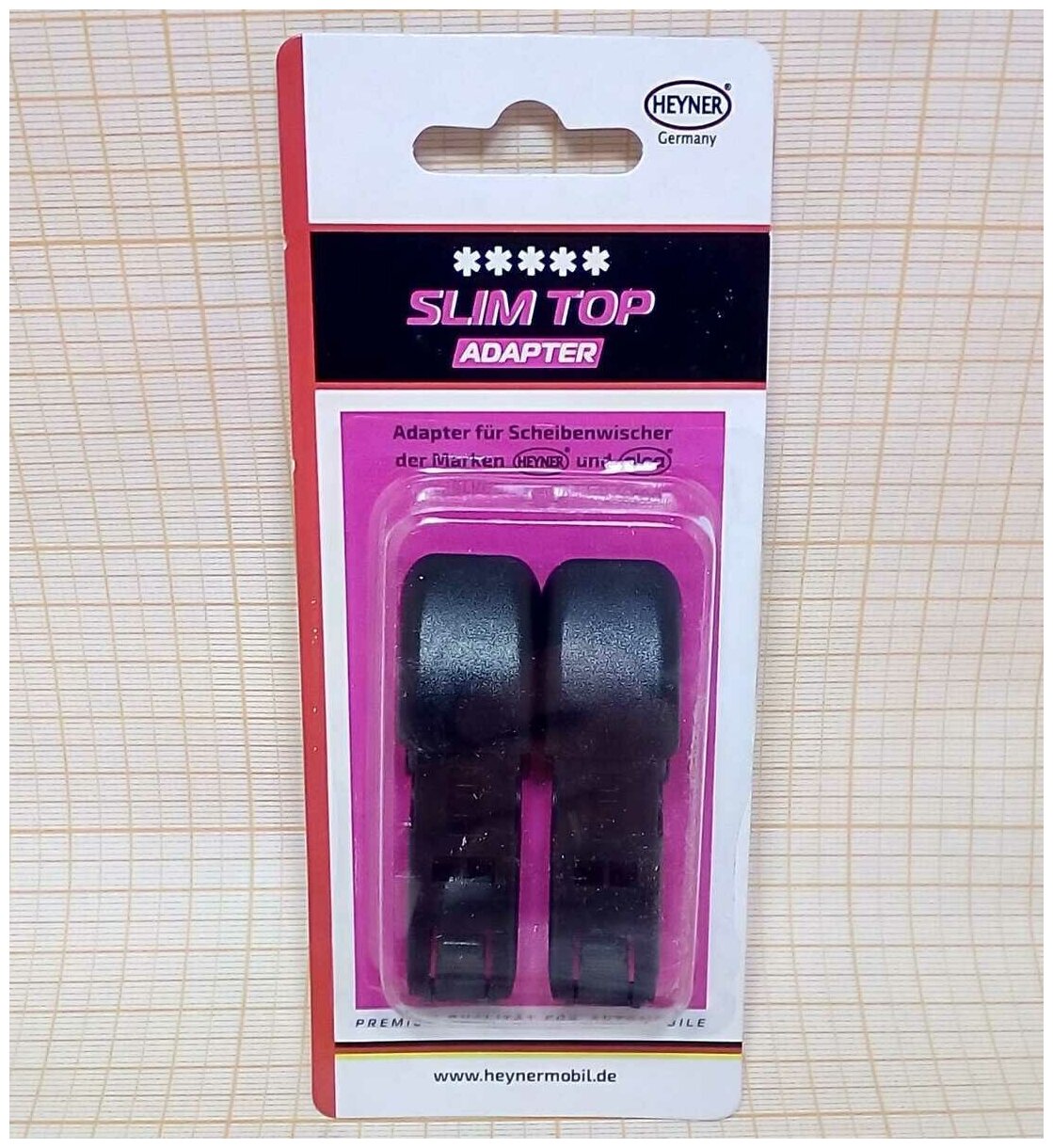 фото Адаптер для щеток Slim top "ALCA" синий HAYNER 300530