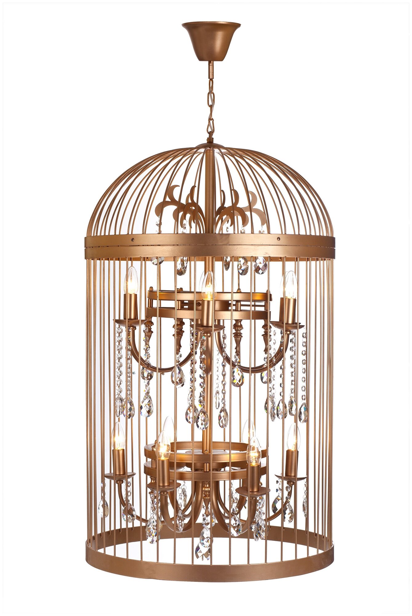 Люстра Mak-interior Birdcage D60 gold