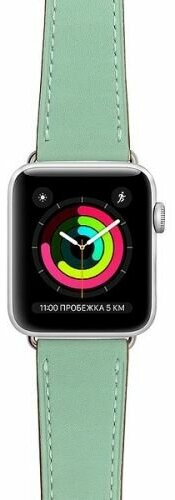 Ремешок Lyambda Maia для Apple Watch Series 3/4/5 желтый/красный (LWA-03-44-RY) Noname - фото №5