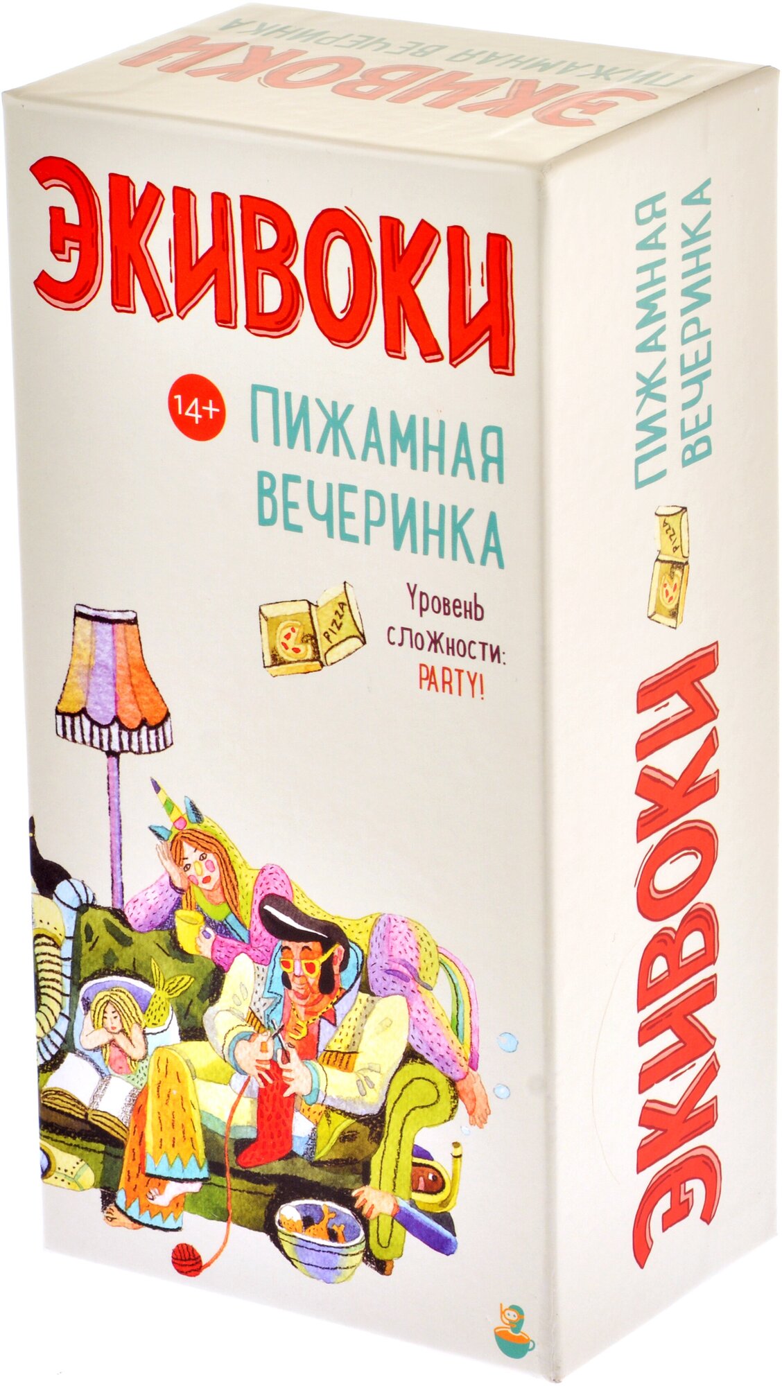 Настольная игра Экивоки "Пижамная вечеринка", коммуникация, развитие
