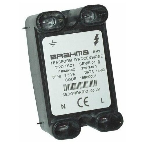 Емкостный трансформатор розжига Brahma TSC1 110-120V 15900121 искры