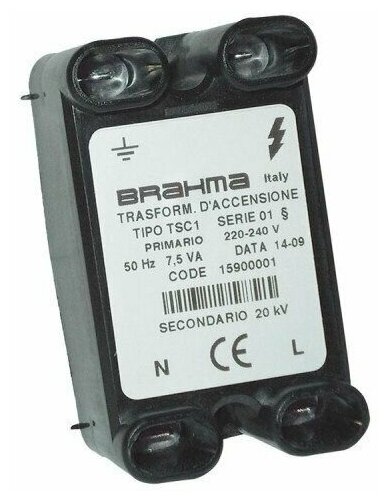 Емкостный трансформатор розжига Brahma TSC1 110-120V 15900121