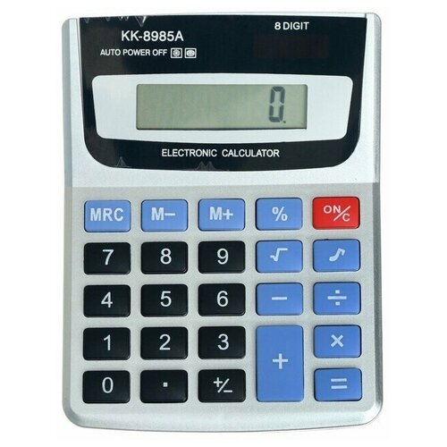 Калькулятор настольный, 8-разрядный, KK-8985А, с мелодией