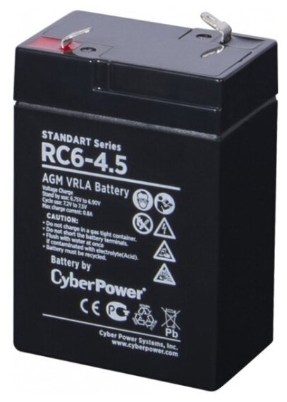 Аккумуляторная батарея для ИБП Cyberpower Standart series RC 6-4.5