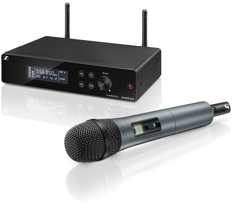 XSW 2-865-A - вокальная радиосистема с конденсаторным микрофоном E865 (548-572 MH, Sennheiser 507150