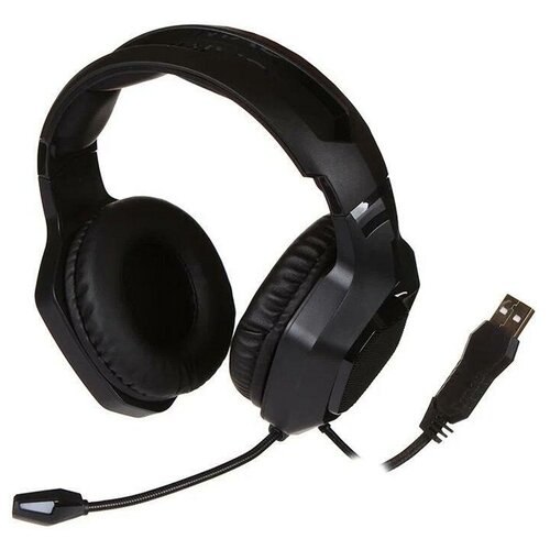 Наушники мониторные игровые Perfeo THRAEX черная 22 м USB вирт звук 71 LED подсветка PF_B4860 236000₽