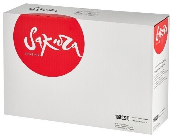 Картридж Sakura Printing Sakura 106R02310 для XEROX WC_3315/WC_3325, черный, 5000 к.