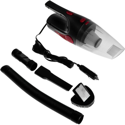 Пылесос автомобильный TURBO 5 насадок 140 Вт 12 В черный 234200₽