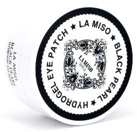Маска гидрогелевая для кожи вокруг глаз La Miso с черным жемчугом 60шт - фото №6