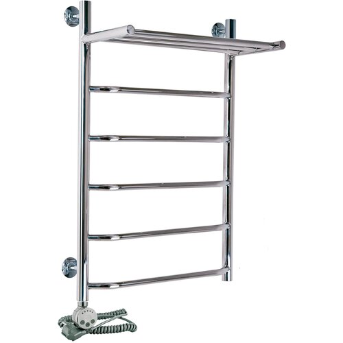 Полотенцесушитель электрический Aquanerzh Трапеция с полкой 70x60 лтэн