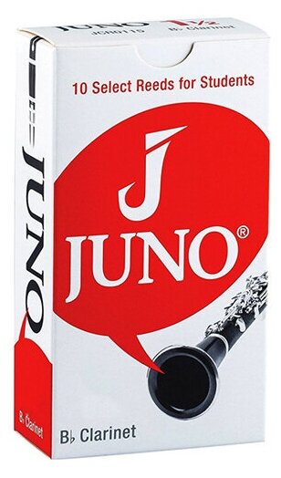 JCR0115 Juno Трости для кларнета Bb №1.5 (10шт), Vandoren