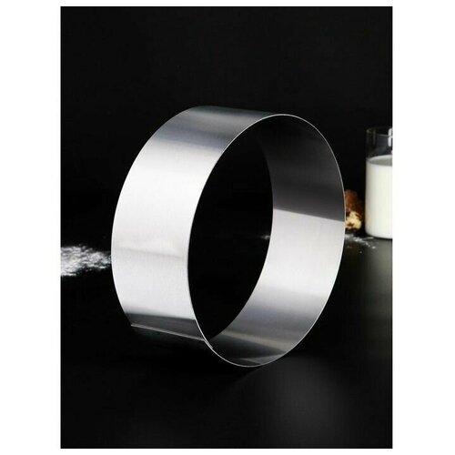 Форма для выпечки профессиональная Круг D-22 H-85 см сталь 1 мм 1663₽