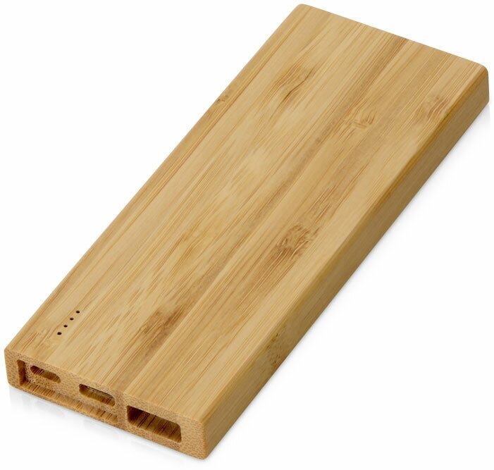 фото Внешний аккумулятор из бамбука Bamboo, 5000 mAh
