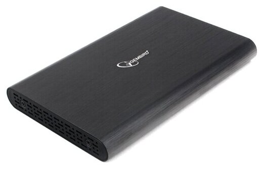Корпус для SSD-HDD Gembird EE2-U3S-50 2.5 SATA до 2 Тб, алюминиевый, чёрный, чехол usb 3.0