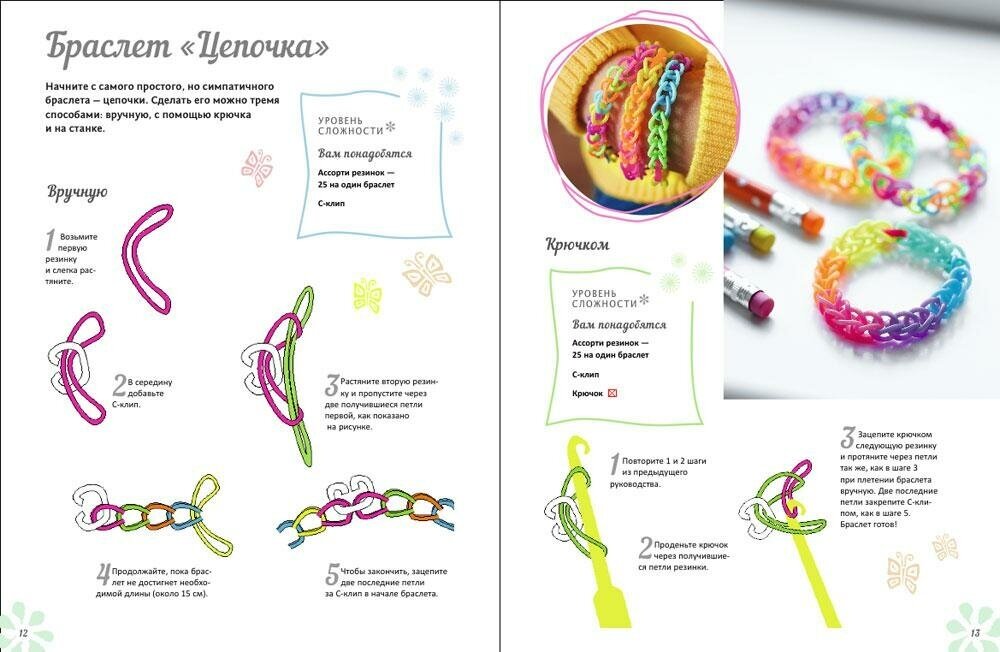 Хоппинг Л. Плетение из радужных резинок. Браслеты. Хобби экспресс