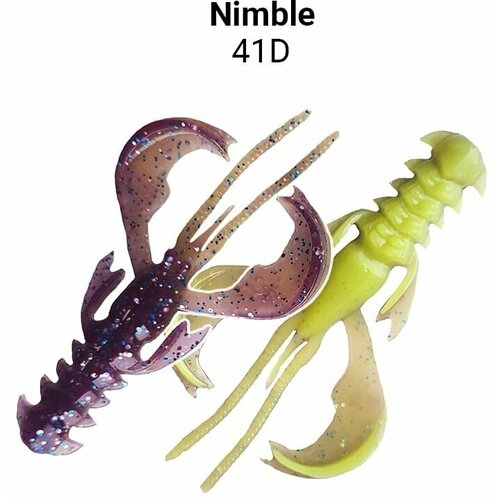 Силиконовые приманки Crazy Fish Nimble 1.2