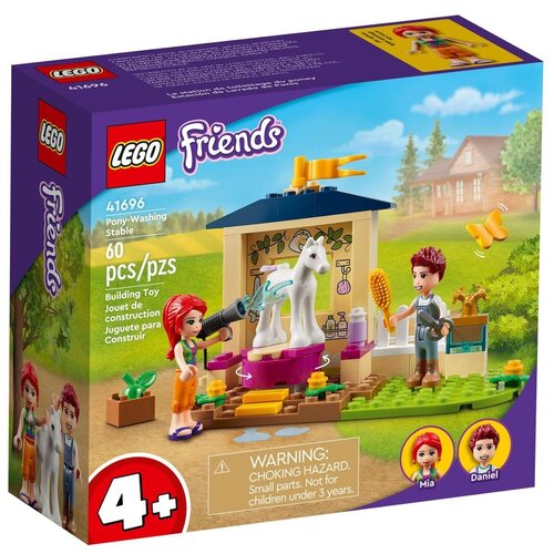 фото Lego friends конструктор lego friends уход за пони 60 деталей 41696