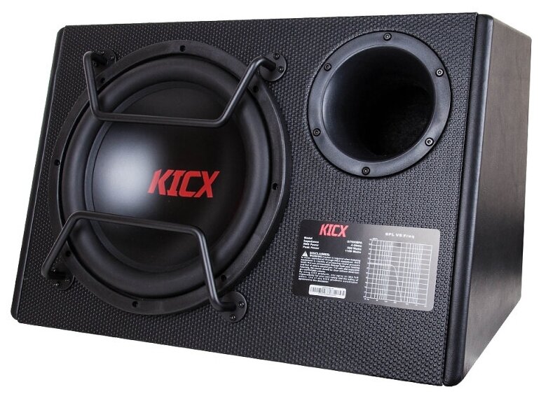 Сабвуфер автомобильный Kicx GT500BPA 500Вт активный (30см/12")