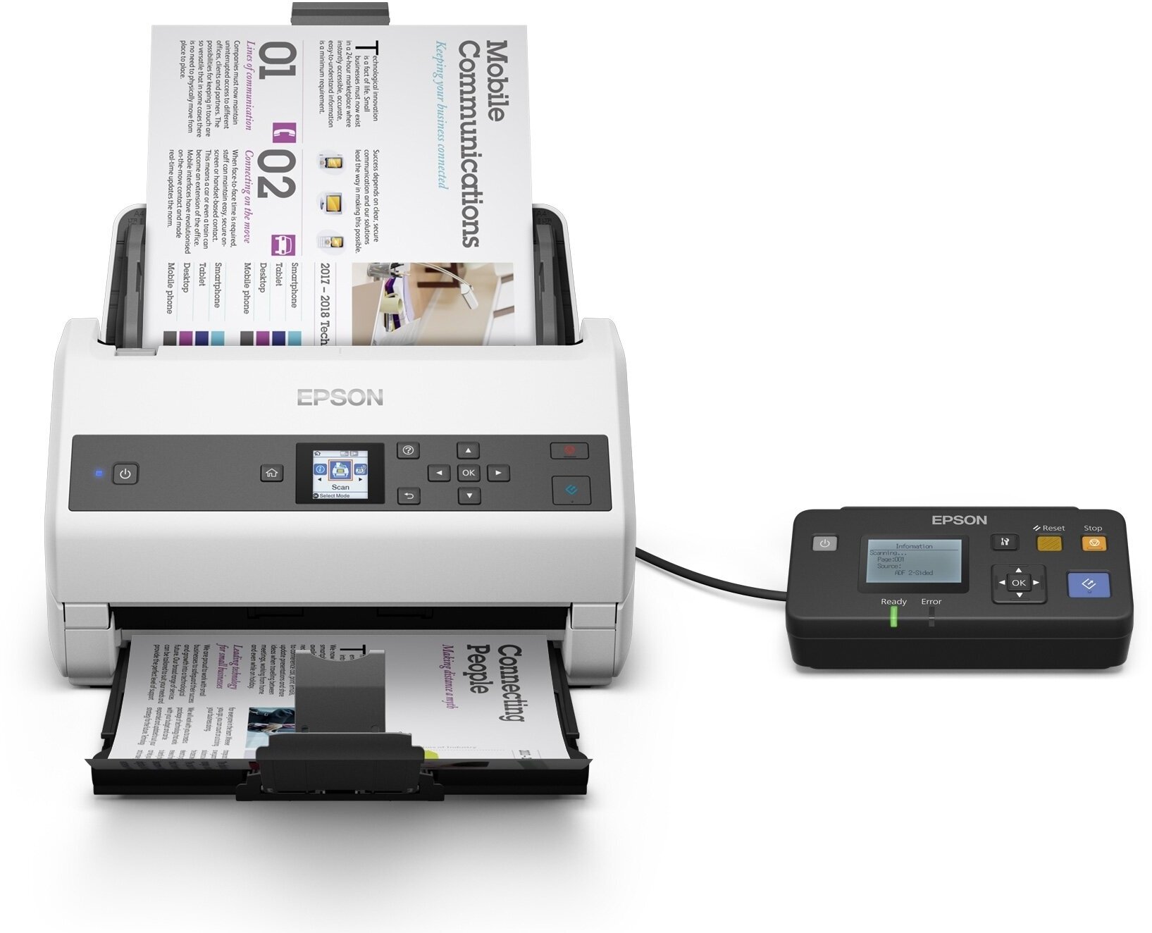 Сканер Epson WorkForce DS-870 А4