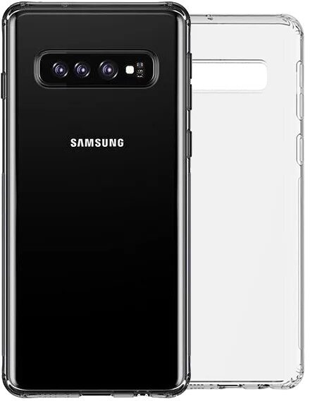 Чехол для Samsung Galaxy S10 Plus Baseus Simple - Прозрачный (ARSAS10P-02)