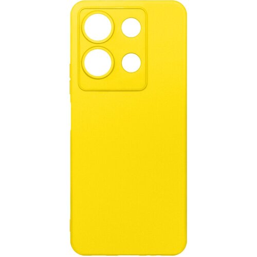 Силиконовый чехол для Infinix Note 30 DF inCase-36 (yellow) силиконовый чехол для infinix note 30 pro 4g df incase 39 yellow
