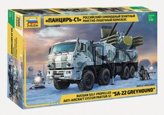 Изображение товара Сборная модель ZVEZDA Российский зенитный ракетно-пушечный комплекс Панцирь-С1 (3698) 1:35