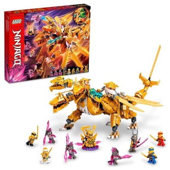 Конструктор Lego ® NINJAGO® 71774 Золотой ультрадракон Ллойда