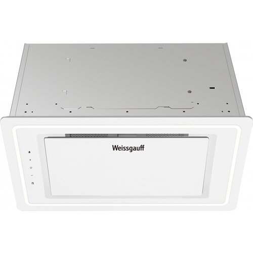 Кухонная встраиваемая вытяжка Weissgauff Quadra 602 White встраиваемая вытяжка weissgauff quadra 606 black черный 430306