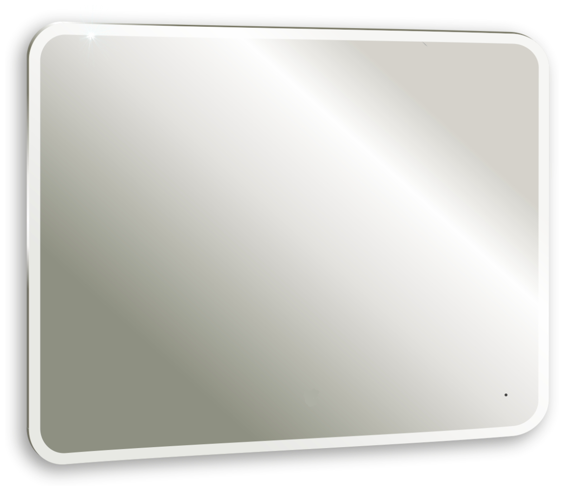 Зеркало Aquanika AQB10080RU132 BASIC Зеркало 100х80 см: реверсивное крепление, датчик на движения, антипар