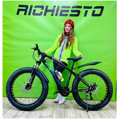 Велосипед фэтбайк Richiesto 26 подростковыйвзрослыйженскиймужской 2000900₽