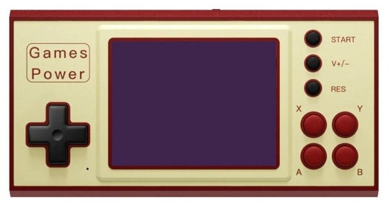 Портативная игровая приставка 8 bit Retro K30 аналог Ну Погоди + 500 встроенных игр