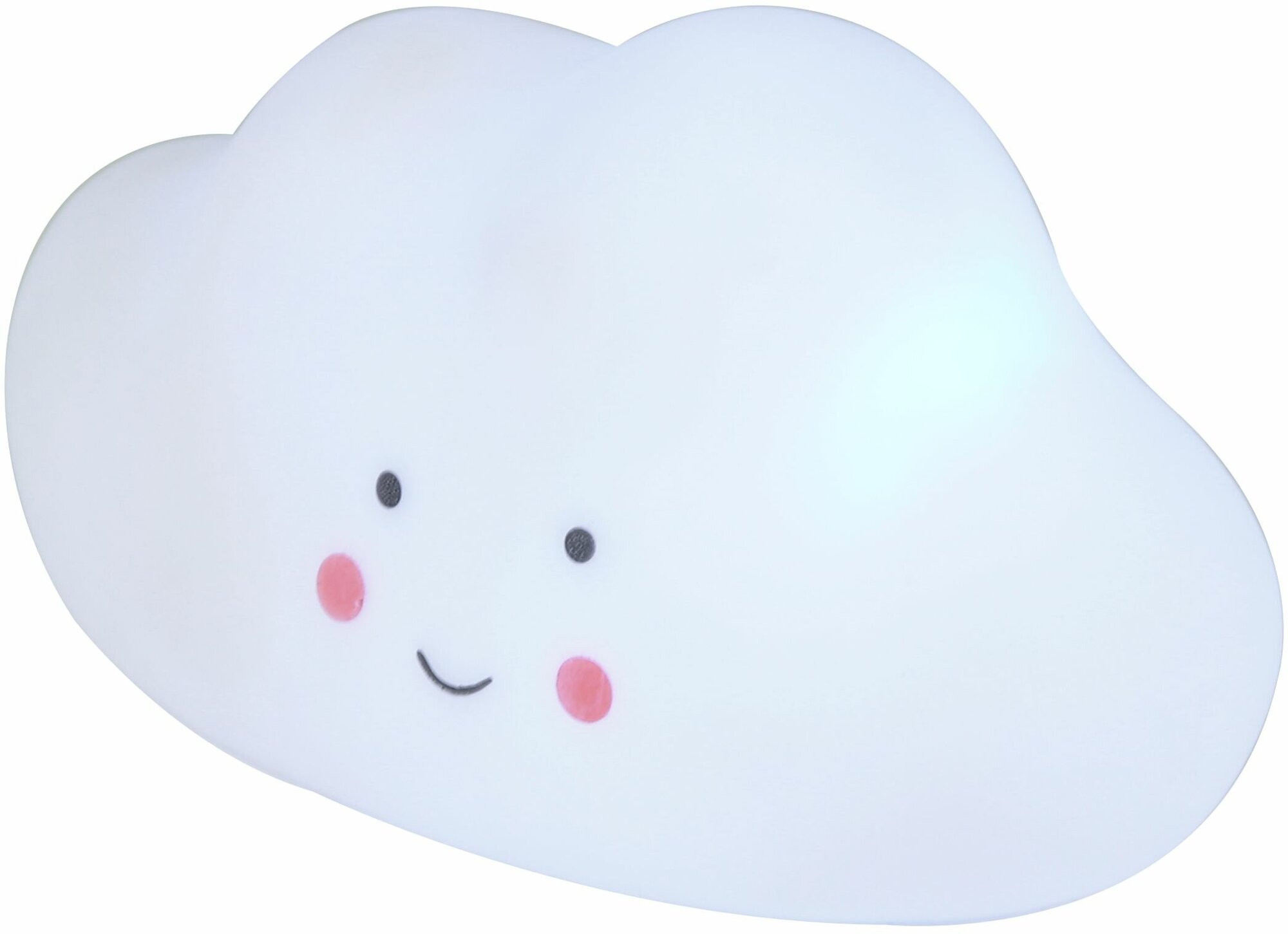 фото Ночник светодиодный Inspire с батарейками, холодный белый свет, цвет белый