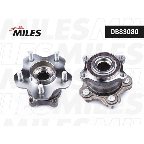 фото Ступица с подшипником задняя +abs, nissan teana j32/murano z51 07- awd, miles db83080