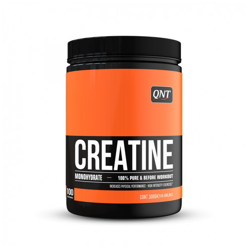QNT Creatine Monohydrate Pure 300g/ Креатин Моногидрат 100% чистый 300г insane labz creatine monohydrate 300g