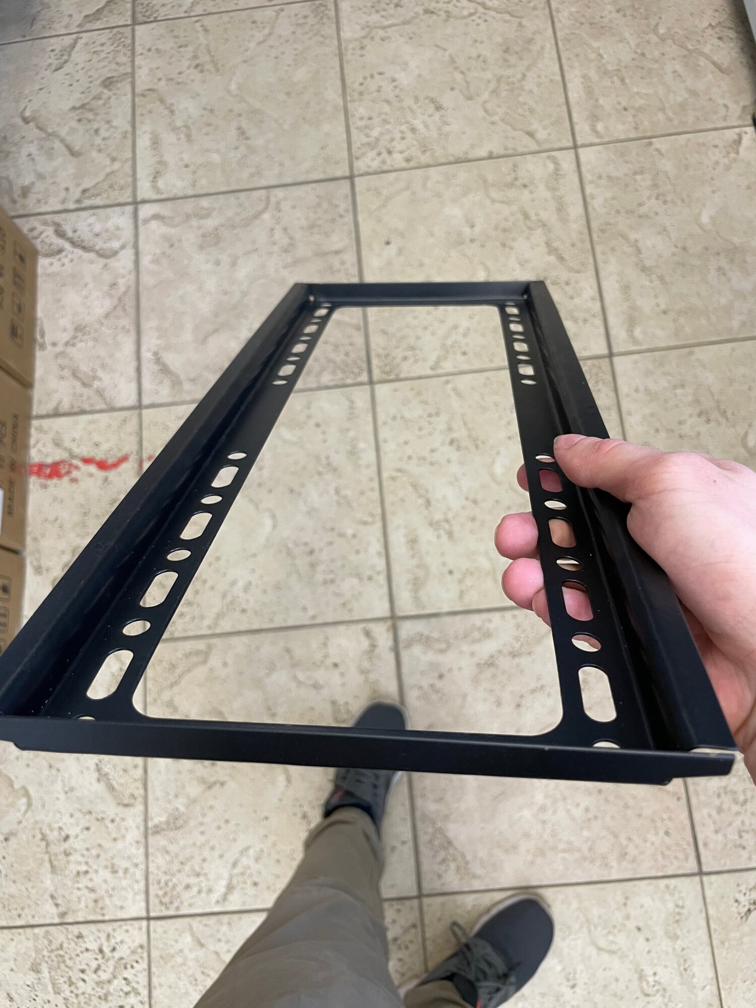 Настенный наклонный кронштейн для телевизоров с диагональю 26"-55" B115, держатель TV — фото 8
