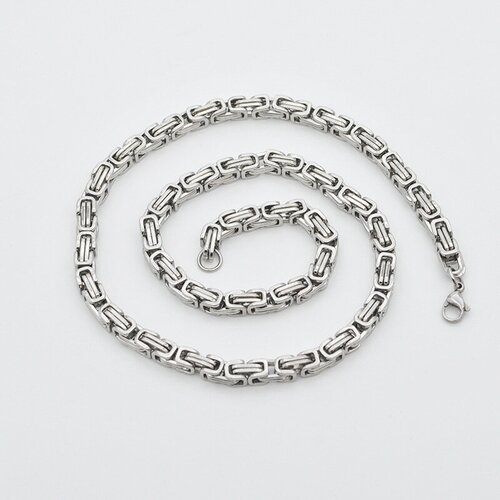 Цепь длина 60 см серебристый 800₽