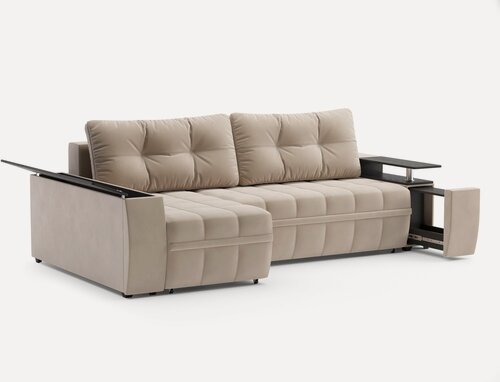 Изображение товара Диван угол Мустанг с утяжкой / еврокнижка /диван кровать/диван прямой/диван для сна/диван раскладной