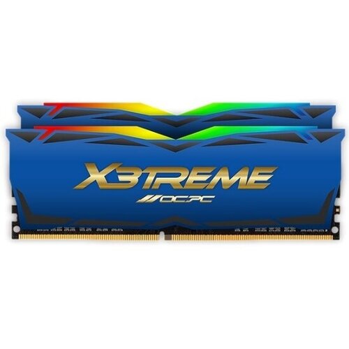 Оперативная память OCPC 32Gb 16Gbx2 X3 RGB DDR4 3600Mhz CL18 BLUE LABEL MMX3A2K32GD436C18BU 1207100₽