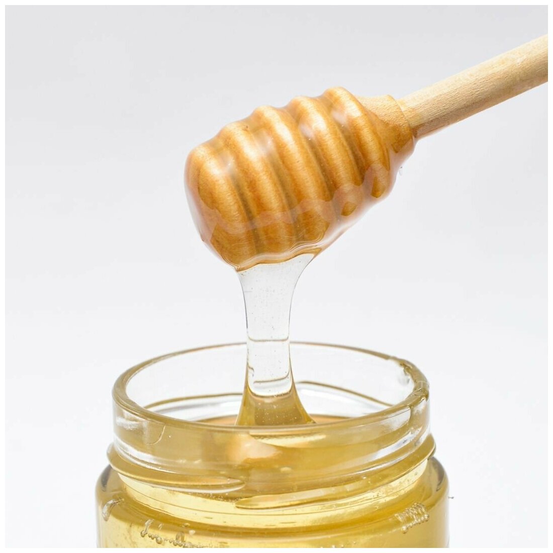 Акациевый мед вкусный 960г, свежий жидкий мед - фотография № 6