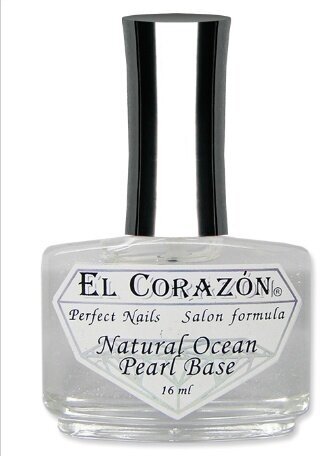 El Corazon Perfect Nails №401 "Natural Ocean Pearl Base" основа под лак выравнивающая база с натуральными минералами и протеинами 16 мл