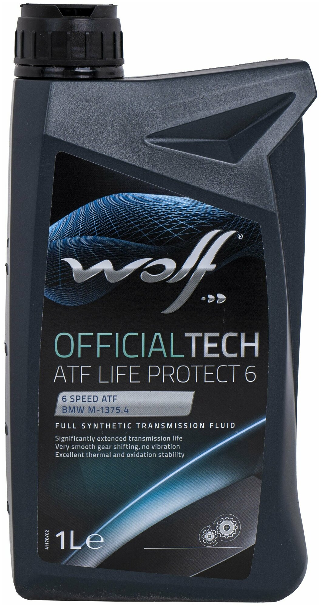 Масло трансмиссионное Wolf OFFICIALTECH ATF LIFE PROTECT 6 1 л