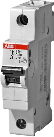 Автоматический выключатель ABB 2CDS251001R0504 S201 1P 50А (С) 6kA