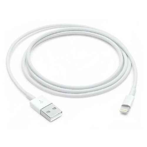 Кабель Apple Lightning - USB Cable (1 m), бел, MQUE2ZM/A+MXLY2ZM/A+MD818ZM/A кабель usb lightning md818zm a mque2zm a romoss белый