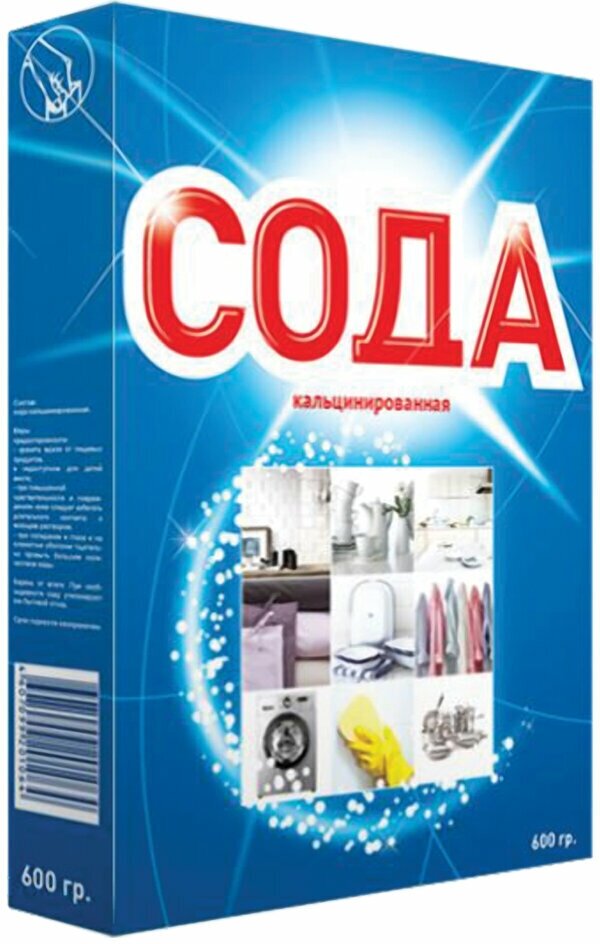 Сода кальцинированная 600 г, BIONIX (Бионикс), 604639