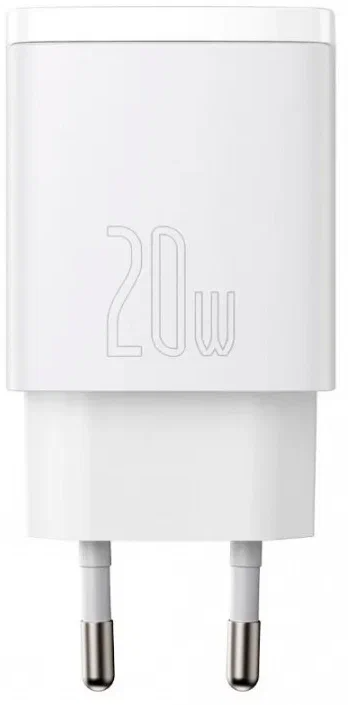 Сетевое зарядное устройство Baseus Compact Quick Charger CCXJ-B02, белый