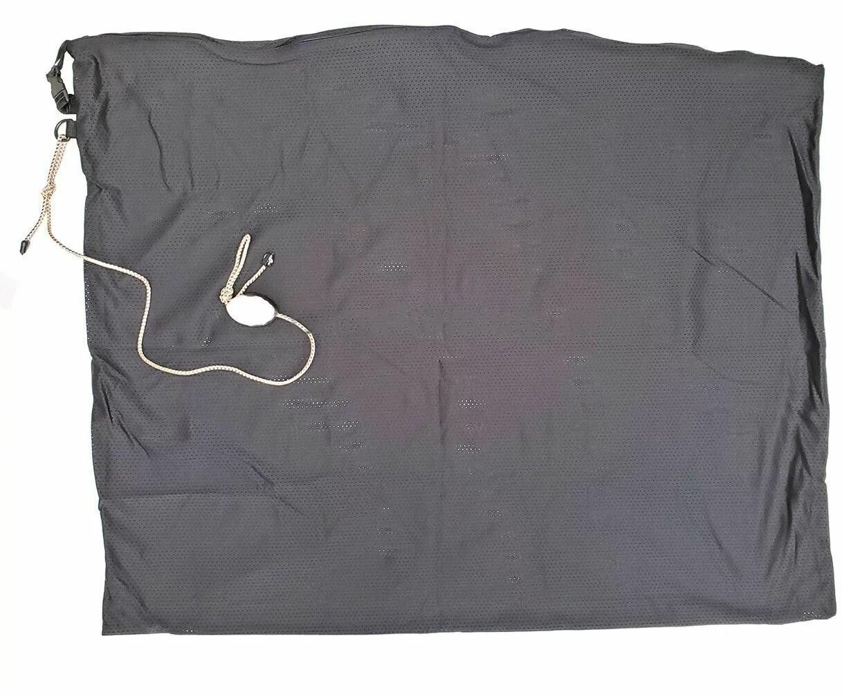Карповый мешок для рыбы 100 х 75 см на молнии с поплавком Carp Bag - Black Zipper 1 шт