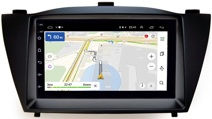 Магнитола в штатное место 2 din Hyundai ix35, Tucson II 2011-2015 OEM на Android 10 (RS7-RP-HDI35-32)