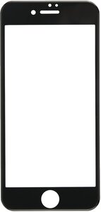 Защитное стекло на iPhone 8/ Айфон 8 (4.7") Full Screen tempered glass/ суперпрозрачное/ олеофобное покрытие/ черная рамка/ глянцевое