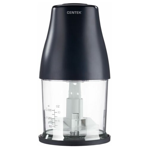 Измельчитель кухонный электрический CENTEK CT-1398 Чоппер 400Вт 2 скорости чаша 800 мл 3 насадкирежима измельчение взбитие чистка 119900₽